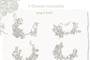Vintage Botanical Floral - Clipart, a Decorative Illustration by BlumenSoul (Thumbnail 5 of 10)
