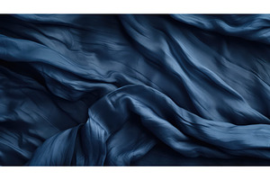 texture wrinkled fabric blue ai, a Background Photo by pikepicture