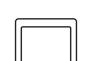 41 Daily Home Essentials Icons, an Outline Icon by adenpinkstore (Thumbnail 10 of 17)