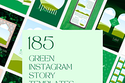 455 Canva Green Instagram Template, a Social Media Template by Emerald Eyes Design (Thumbnail 12 of 12)