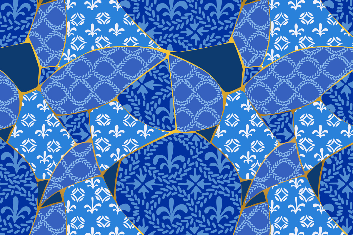 Kintsugi, a Pattern Graphic by GALAKAM (Photo 3 of 11)