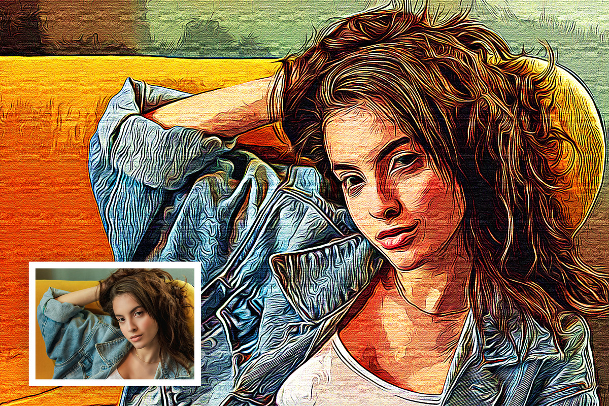 Artistic Oil Paintingt Effect, an Action Add-On by DesignCave (Photo 2 of 5)