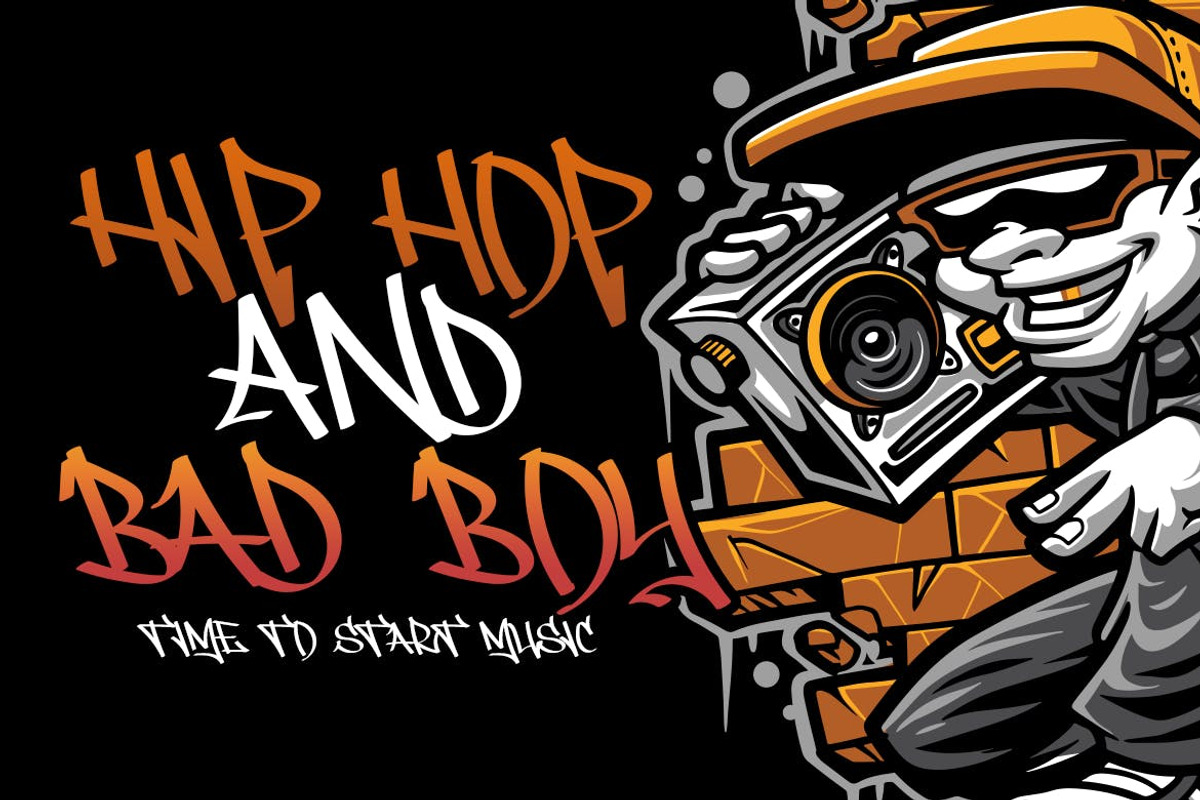 REBELIOUS - Powerful Graffiti font, a Font by TokoPress (Photo 5 of 10)