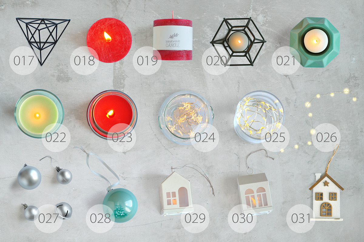WINTER ITEMS | Scene Creator, a Household Mockup by bariskina (Photo 4 of 5)