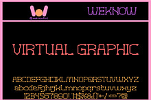 Virtual Graphic font