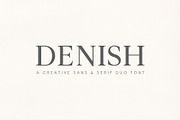 Denish Sans & Serif Duo Font Family, a Serif Font by Creativetacos (Thumbnail 1 of 12)