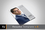 Booklet Resume Template, a Resume Template by voryu (Thumbnail 1 of 5)