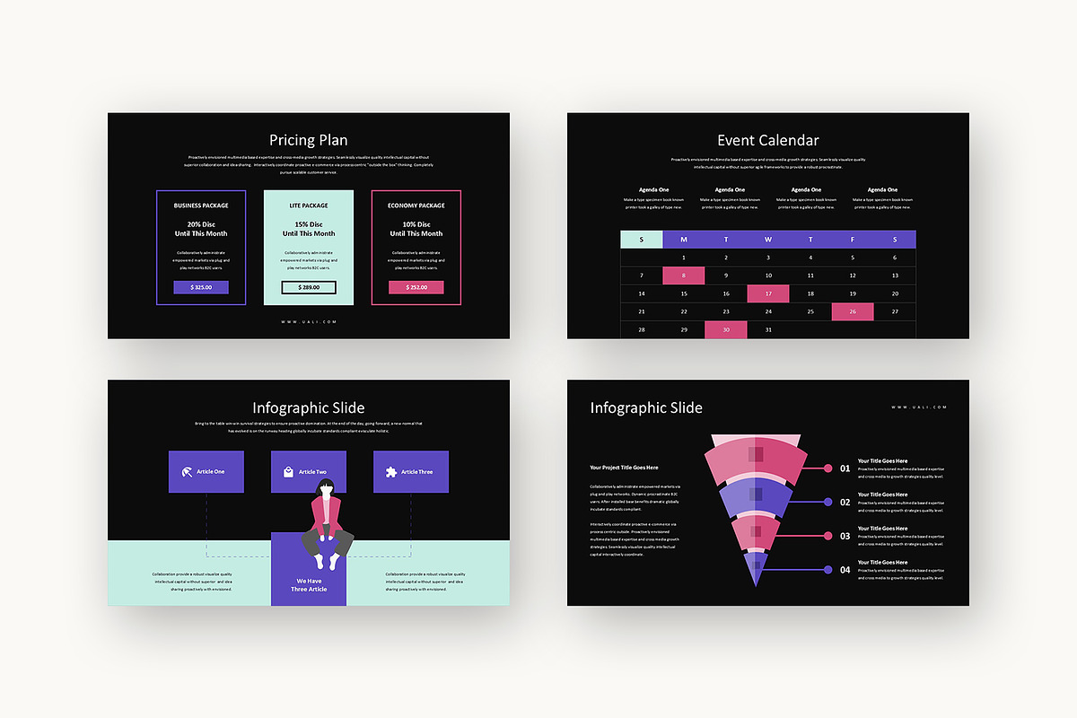Uali : Annual Report Google Slides, a Presentation Template by Punkl Camp (Photo 12 of 16)