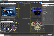 TV Studio News Desk 1, a Furniture 3D Model by akerStudio (Thumbnail 16 of 16)