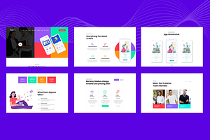 Appsza - App Landing Page Template