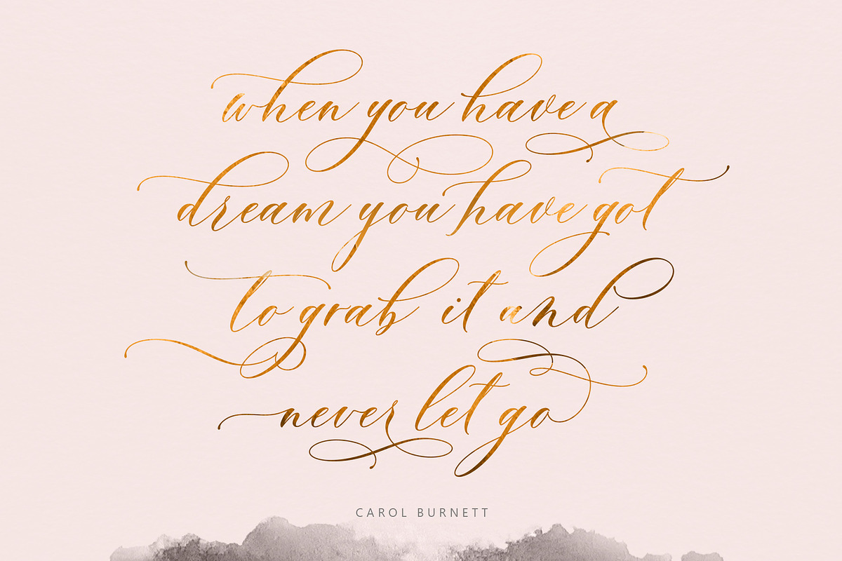 Brendisa Script, a Script Font by JamalCreativeStudio (Photo 8 of 8)