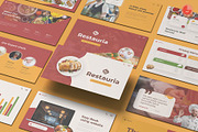 Restaurant Food Powerpoint, a Presentation Template by Pixslides (Thumbnail 1 of 5)