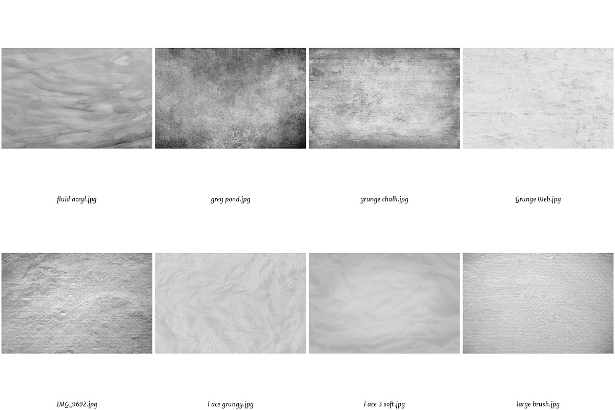 40 Neutral White Grunge Textures, a Texture Graphic by dyrkwyst textures (Photo 3 of 8)