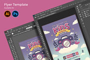 Playful Kids Photoshoot Flyer, a Flyer Template by Huge Dream Studio (Thumbnail 4 of 5)