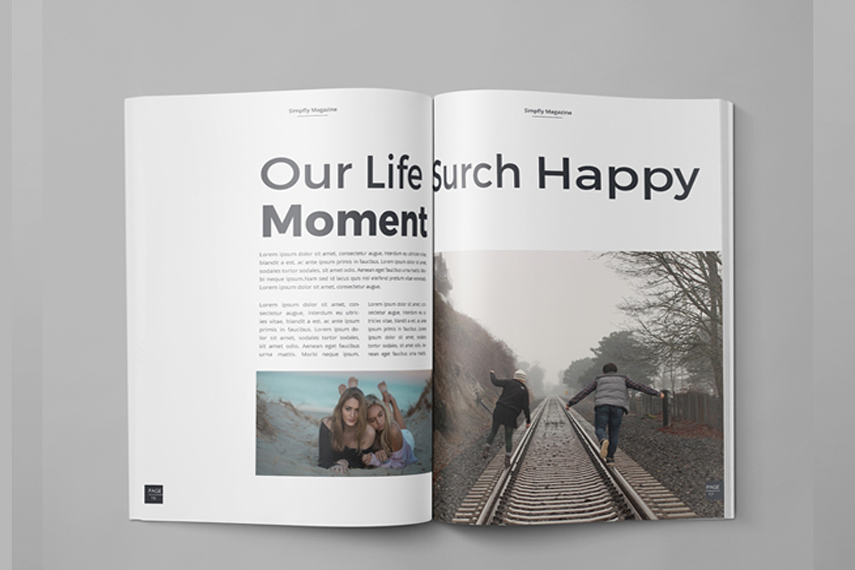 Magazine Layout Template, a Magazine Template by obidullah_01 (Photo 8 of 10)