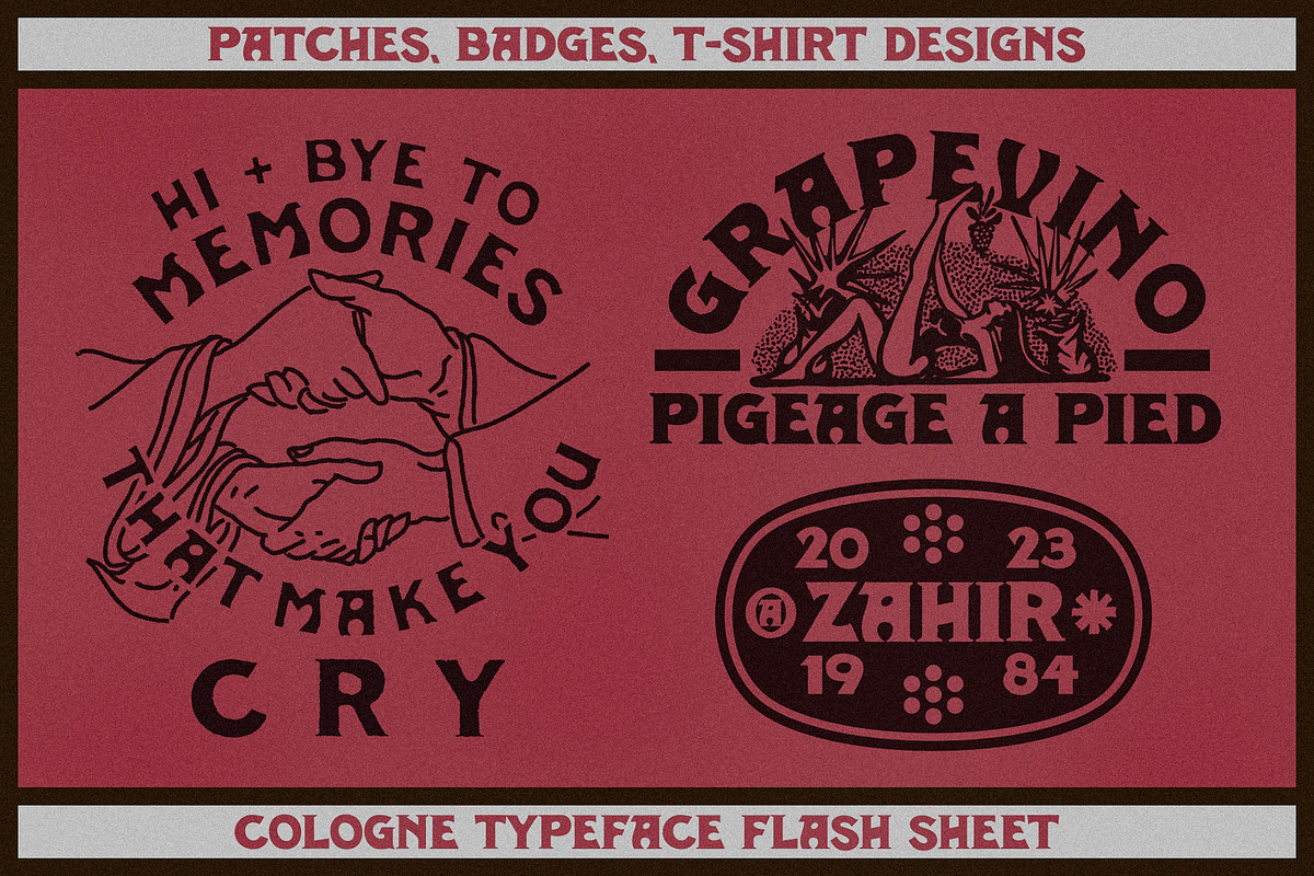 Cologne | Bold Vintage Serif, a Serif Font by Artifact Bazaar (Photo 2 of 5)