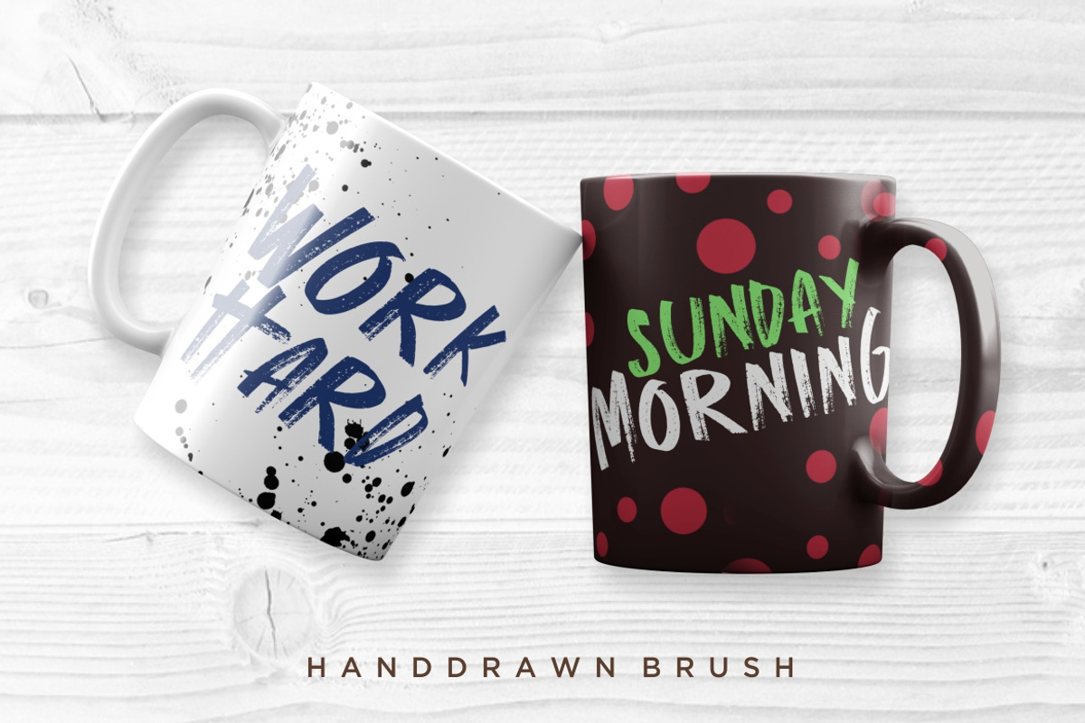 Halowyne Brush Business Font preview 6