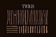 Omens: Witchy Twig Graphics, an Object Graphic by Dina Mae (Thumbnail 10 of 10)
