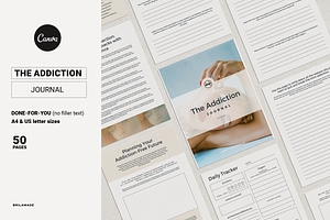 The Addiction Journal Canva