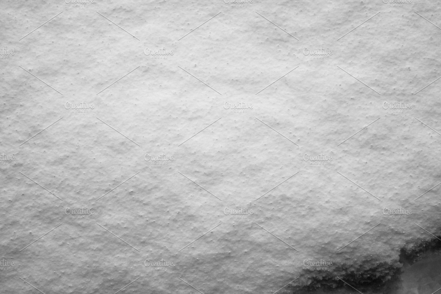 Snow Close up, an Abstract Photo by Suzo Images