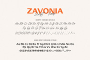 Zavonia – Elegant Script & Sans Font, a Font by Hasbi Creative (Thumbnail 11 of 12)