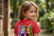 Royal Crown Skull Paint Drip, a Shirt Mockup by Vector Stall (Thumbnail 13 of 14)