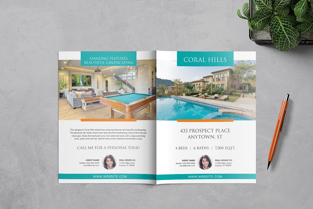 Real Estate Marketing Template Set, a Templates & Theme by Studio Reena (Photo 3 of 5)