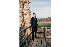 Full length shot of young groom in, a Beauty & Fashion Photo by HalfPoint