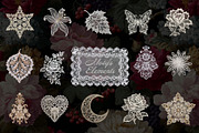 Vintage Lace Collection, an Object Graphic by NatalieArtShop (Thumbnail 5 of 9)