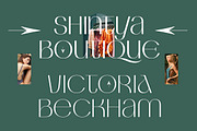 Veronika Luxurious | Bonus Logo, a Sans Serif Font by Mulkan Nazir (Thumbnail 16 of 17)
