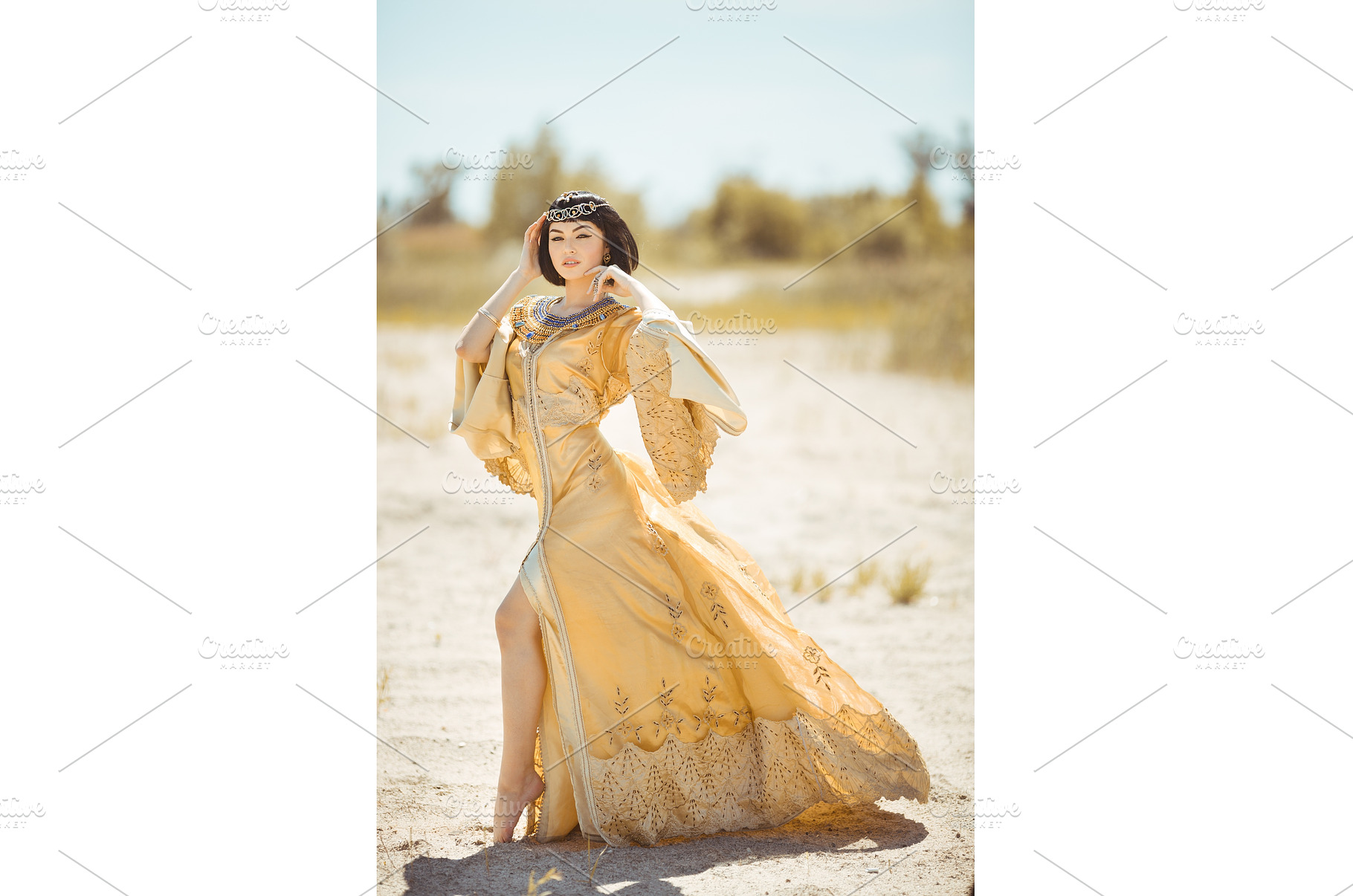 Woman Like Egyptian Queen Cleopatra, a Beauty & Fashion Photo by Emotion photo
