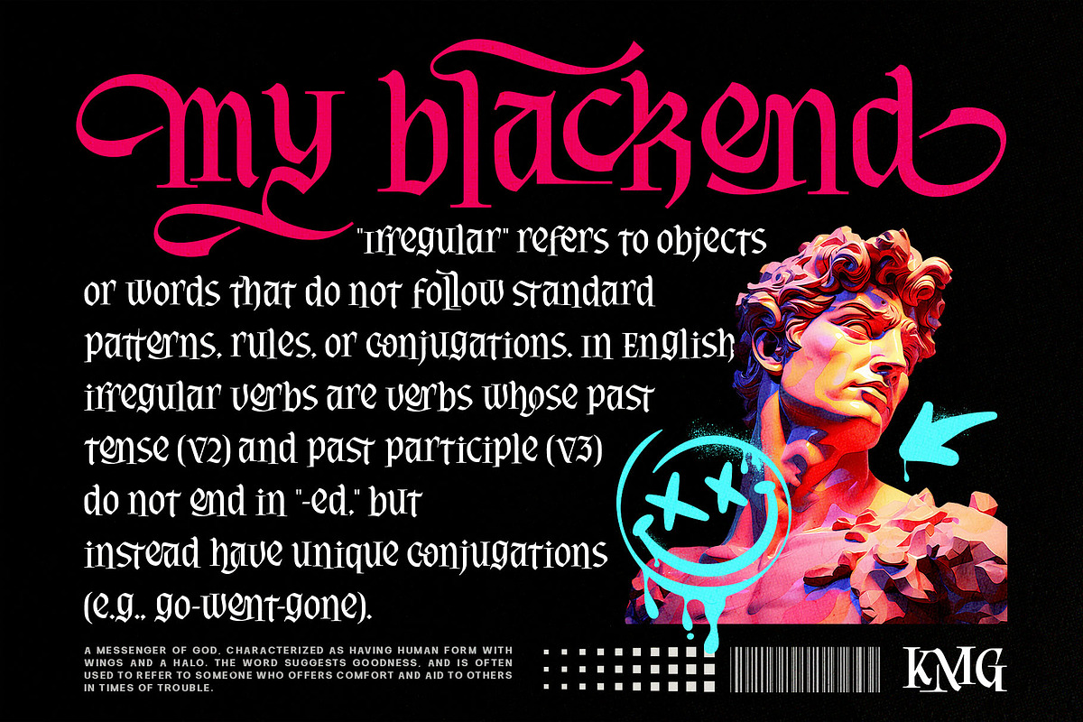 Chiron Rothen Typeface, a Blackletter Font by alit design (Photo 16 of 20)
