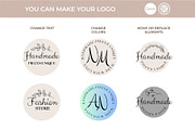 Editable ETSY shop branding kit, a Branding & Logo Template by Chakraborty Design (Thumbnail 8 of 9)