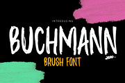 Buchmann - Brush Font, a Script Font by HIRO.std (Thumbnail 1 of 9)