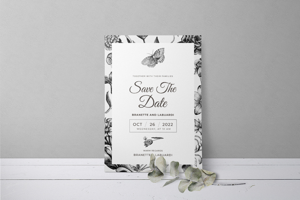 Vintage Engraved Botanical Elements, an Illustration by Jennadesigns (Photo 6 of 12)
