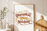 Autumn and Thanksgiving Phrases Set, a Seasonal Illustration by InkySplash (Thumbnail 6 of 7)