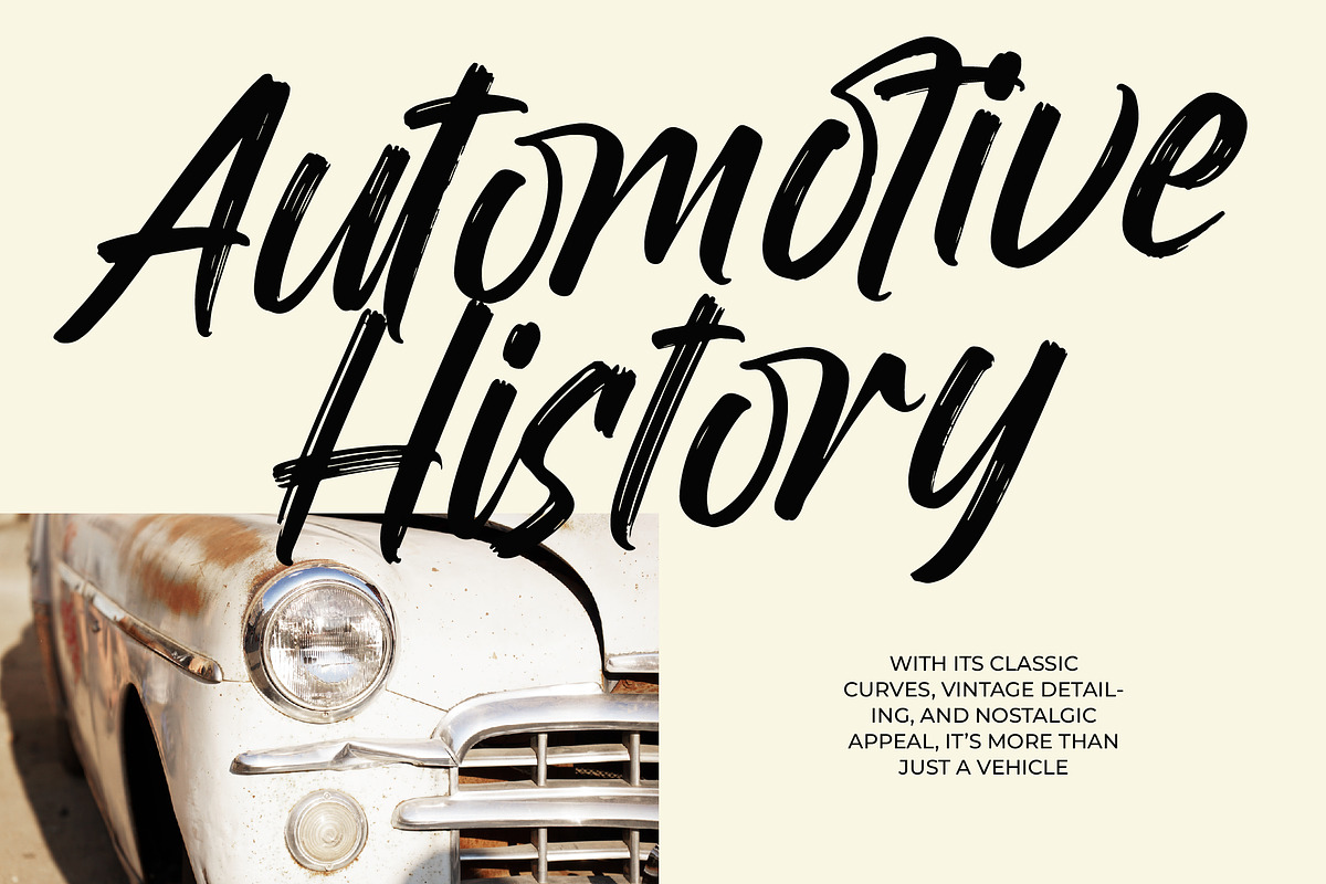 Mirage Factory Bold Brush Font, a Script Font by Letterena Studios Script (Photo 10 of 20)