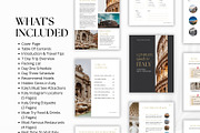 Italy Travel Itinerary Template, a Magazine Template by Pulsecolor (Thumbnail 3 of 9)