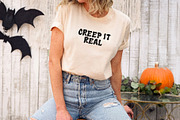 Gentle Ghostly halloween font, a Script Font by supfonts (Thumbnail 5 of 8)