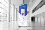 Mobile App Promotional Rollup Banner, a Stationery Template by graphix_shiv (Thumbnail 4 of 4)
