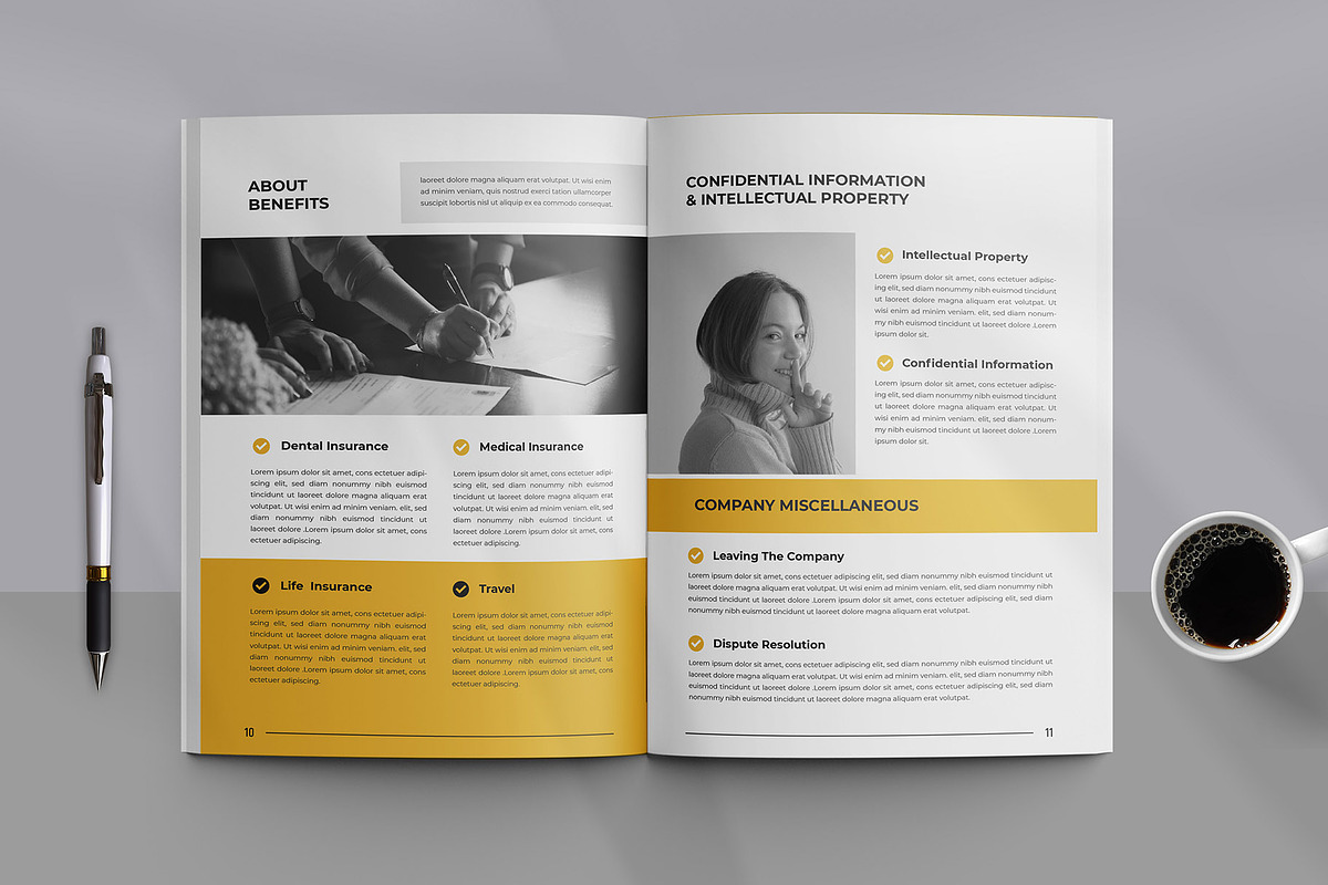 HR / Employee Handbook Design
