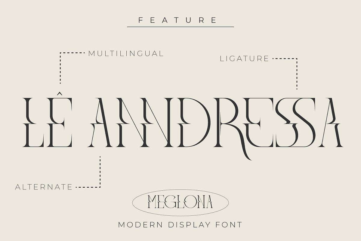 Meglona Modern and Stylish Serif, a Serif Font by Storytype Studio (Photo 8 of 12)