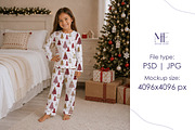 Christmas Pajama Clothing Mockup, a Shirt Mockup by Mie Mockup Studio (Thumbnail 6 of 7)