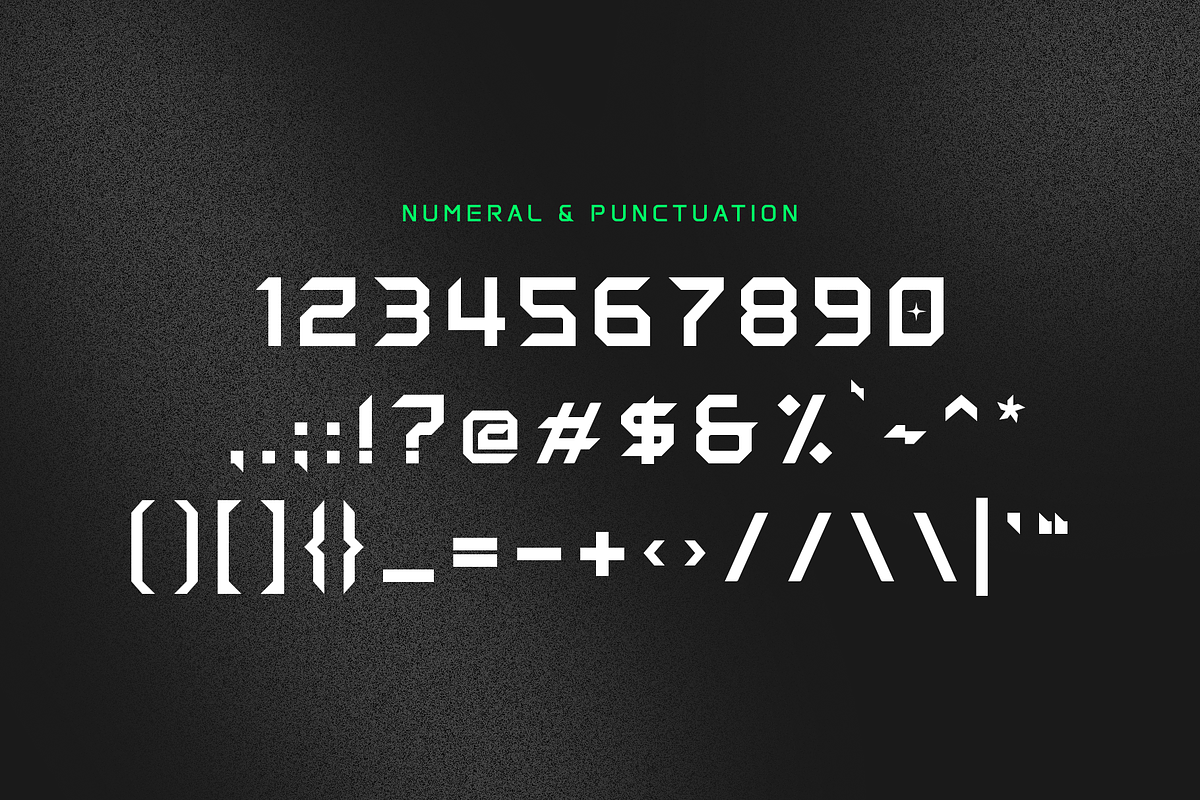 Zerx - Futuristic Display Typeface, a Sans Serif Font by Maenjari Std (Photo 5 of 10)