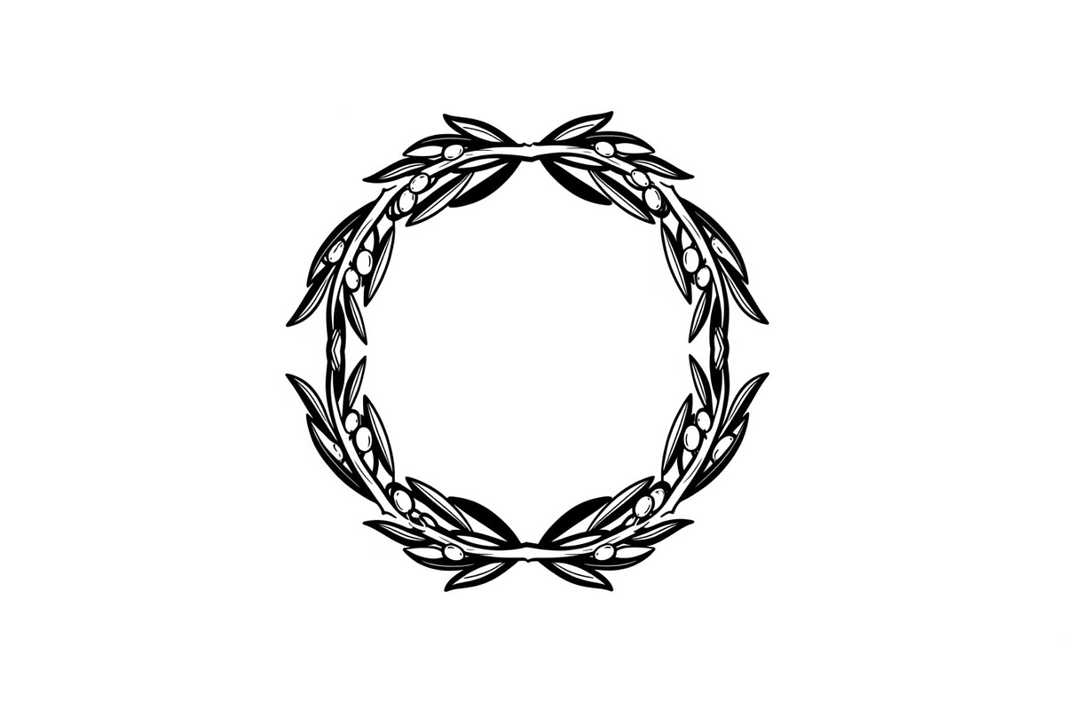 Floral Wreath Circle SVG Bundle, an Illustration by Creativeshirt (Photo 6 of 51)