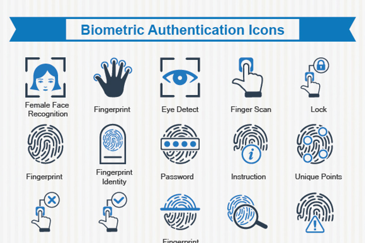 Biometrics Authentication Icons, an Icon by Symbolic Language (Photo 2 of 3)