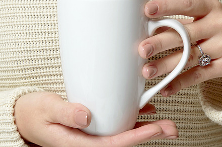 Lady with Mug