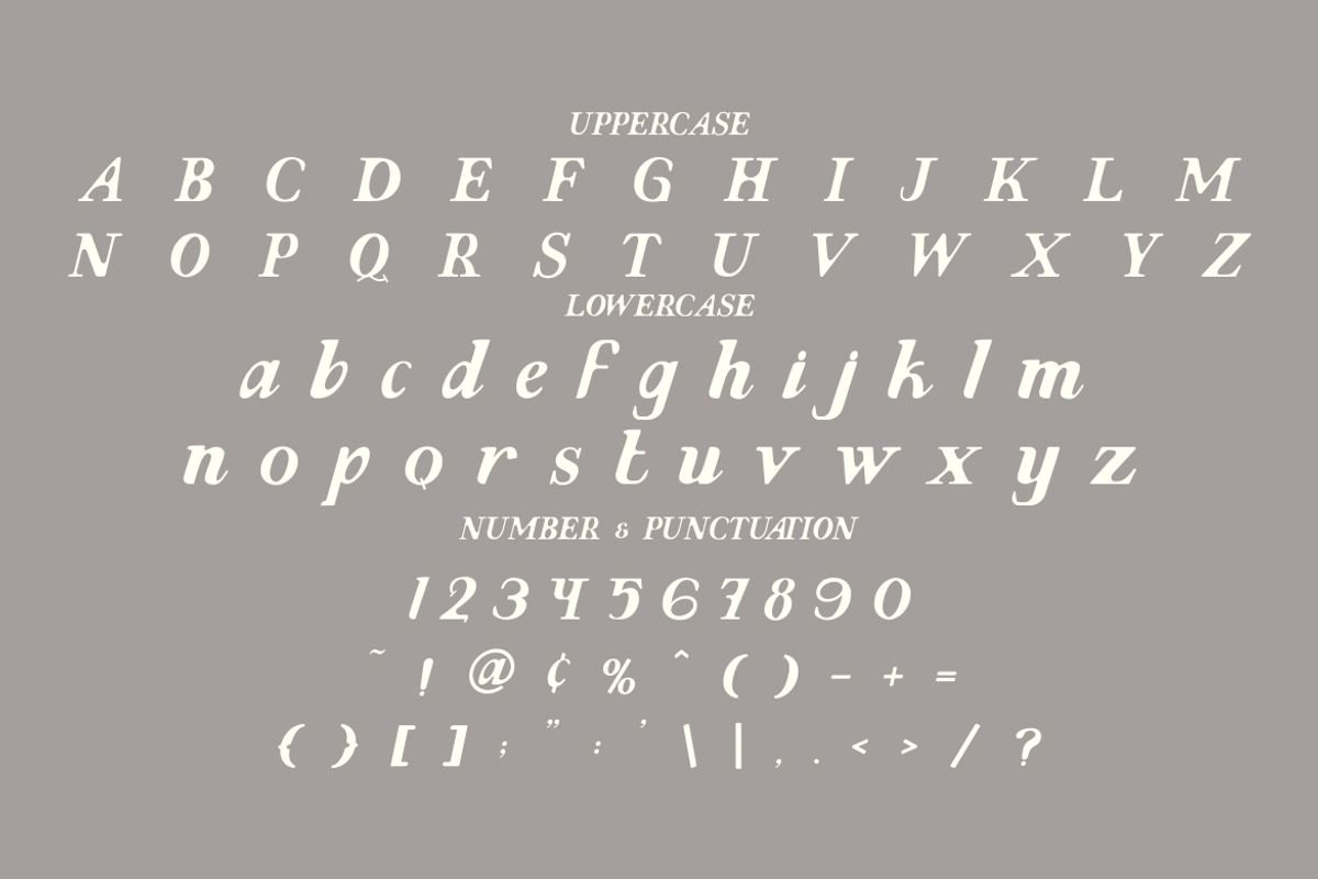 Evoke Italic - Italic Font, a Font by PutraCetol Studio (Photo 4 of 5)