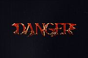 Inferno Melt Text Effect (PSD), a Layer Style Add-On by Posterfello (Thumbnail 3 of 3)