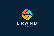 Four Arrows Logo Design Template, a Branding & Logo Template by Amadul11 (Thumbnail 1 of 4)